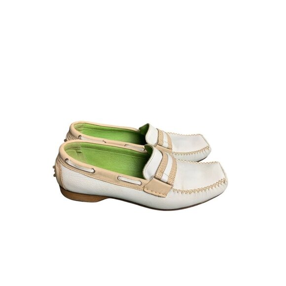 Maggio & Rosetto womens car shoes slip on loafer casual size 9.5 leather - Picture 1 of 7